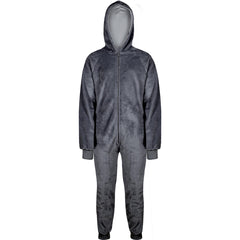 A2Z 4 Kids Girls Boys Plain Fleece Hooded Onesie Soft Comfortable for Children