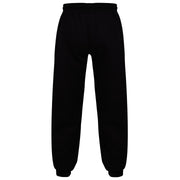 Kids Girls Boys Plain Jogging Bottoms Cuffed Joggers Sweatpants Trousers 2-14 Yr