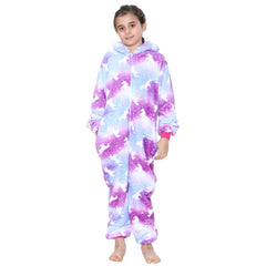 Kids A2Z Onesie One Piece Unicorn Pyjamas Costume For Girls Age 2-13