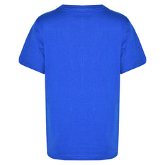 A2Z 4 Kids Basic T-Shirt Back to School Short Sleeve V Style Crew Neck Casual Fit Fashion 100% Cotton For Children Girls Boys Age 2-13 Years