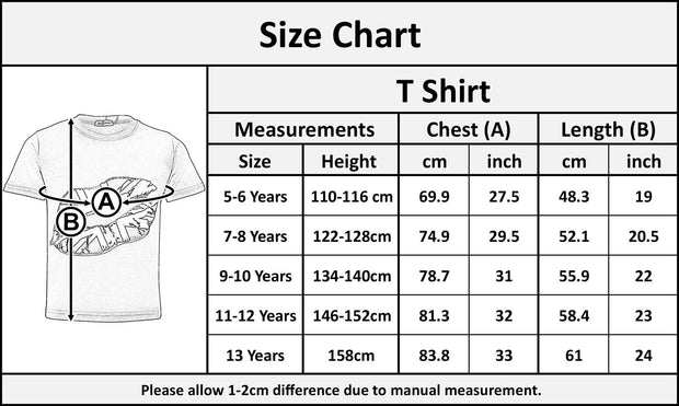 Kids Girls Boys T Shirts England Football World Cup Top & Tees Age 5-13 Years