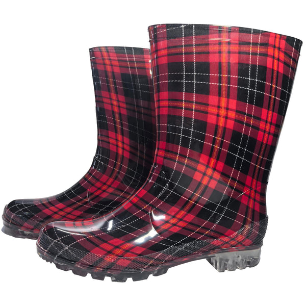 A2Z Ladies Anti-Skid Waterproof PVC Wellies Lightweight Women Wellington Boots