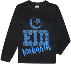 Kids Girls Childrens Black Eid PJS Pyjamas Sleepover 2 Piece Cotton Gift 2-13