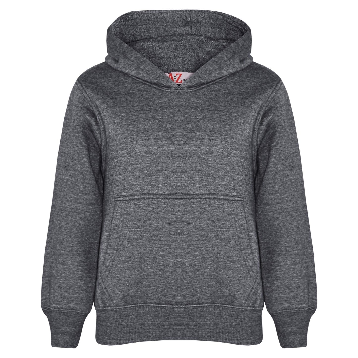 A2Z 4 Kids Girls Boys Unisex Plain Charcoal Tracksuit Hooded Sweat Hoodie & Bottom Jog Suit Joggers Age 5 6 7 8 9 10 11 12 13 Years