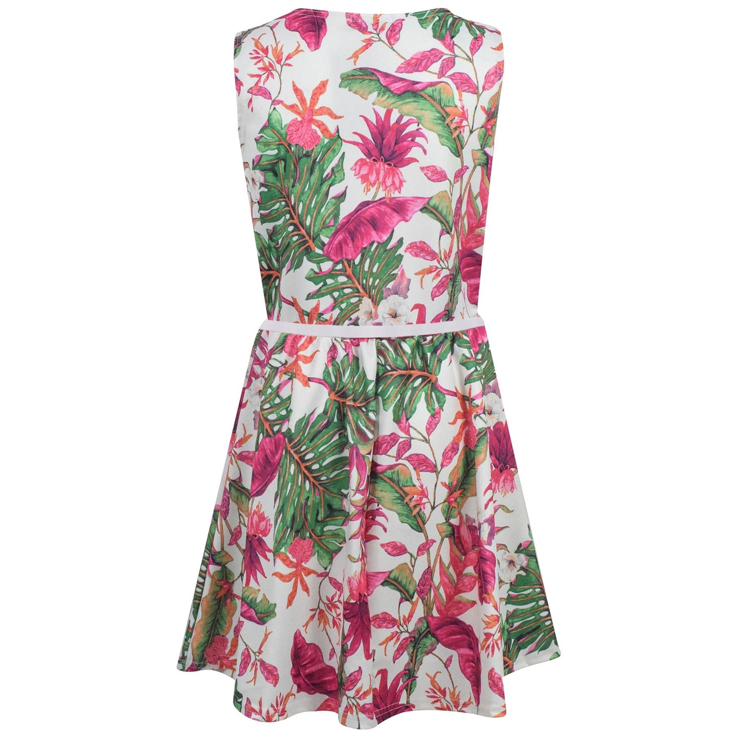 A2Z 4 Kids Girls Skater Dress Sleeveless Comfortable  Lightweight Summer Dress
