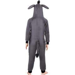 Kids Xmas Nativity Donkey Outfit School Play Flannel Fleece Fancy Dress Outfit