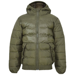 Kids Boys Fashion Padded Casual School Jacket Bubble Winter Wear Coat 5-13 Years