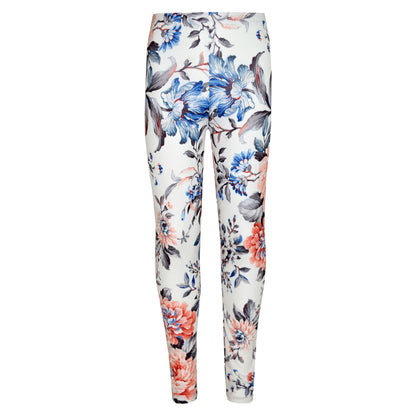 Girls Top Kids Just Smile XX Print Trendy Top & Peach Floral Legging Set 7-13 Yr