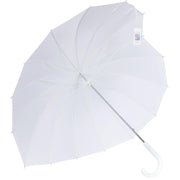 A2Z Ladies Wedding Bridal Umbrella Love Canopy Brolly J Shape Soft Grip Handle