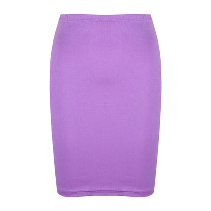 Kids Girls Plain Pencil Skirt Trendy Summer Clothing Sets Age 5-13 Years
