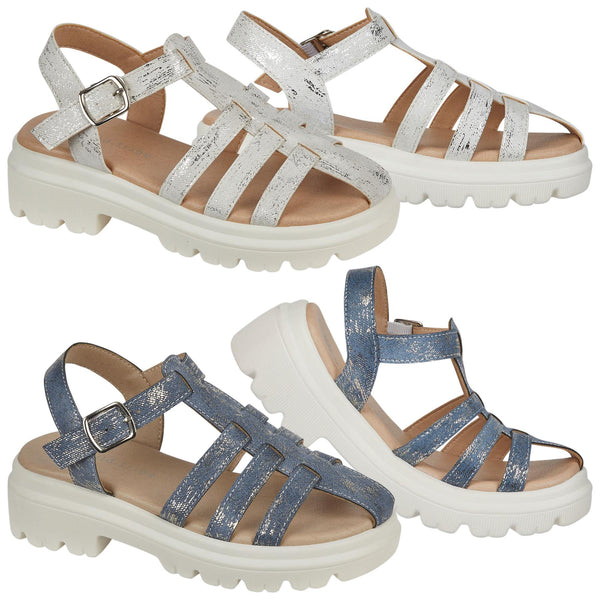 Kids Girls Lillibet Sandals Open Toe Summer Holiday Walking Hiking Footwear