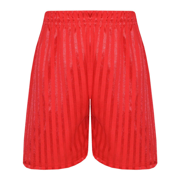 A2Z 4 Kids Shadow Stripe PE Shorts Pack of 2 Football Gym Shorts Age 2-13 Years