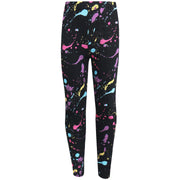 A2Z 4 Kids Girls Legging Designer's Pastel Splash Print Fashion Party Dance Full Length Leggings New Age 5 6 7 8 9 10 11 12 13 Years