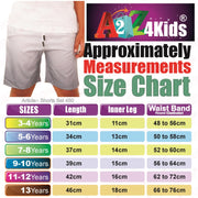 Kids Boys Gradient Colour Shorts Two Tone Fade New Summer Fashion Age 5-13 Years