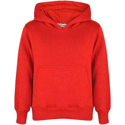 A2Z 4 Kids Girls Boys Sweat Shirt Tops Designer's Casual Plain Red Pullover Sweatshirt Fleece Hooded Jumper Coats New Age 2 3 4 5 6 7 8 9 10 11 12 13 Years
