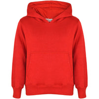 A2Z 4 Kids Girls Boys Sweat Shirt Tops Designer's Casual Plain Red Pullover Sweatshirt Fleece Hooded Jumper Coats New Age 2 3 4 5 6 7 8 9 10 11 12 13 Years