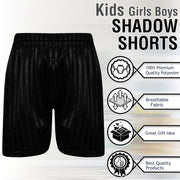 A2Z 4 Kids Shadow Stripe PE Shorts Pack of 2 Football Gym Shorts Age 2-13 Years