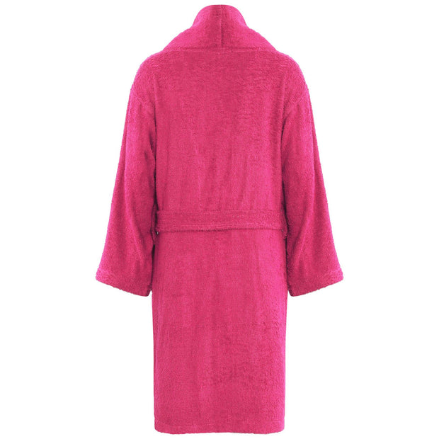 A2Z 4 Kids Terry Towelling Shawl Collar Pink Bath Robe Dressing Gown Beach Bathing Swimming Surfing Soft 100% Cotton Bathrobe For Children Girls Age 5-13 Years