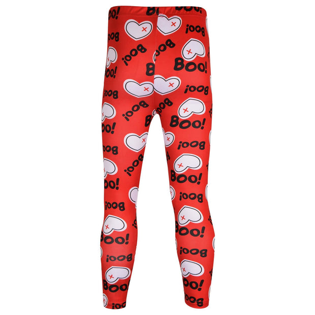 A2Z Kids Girls Legging Heart Print Soft Comfortable Stretchy Halloween Party Fashion Legging Pants Age 5-6, 7-8, 9-10, 11-12 & 13 years - A2Z 4 Kids