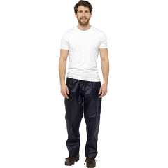 A2Z Mens Waterproof Trousers Quick Dry Overtrousers Windproof Outdoor Rain Pants