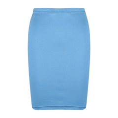 Kids Girls Plain Pencil Skirt Trendy Summer Clothing Sets Age 5-13 Years