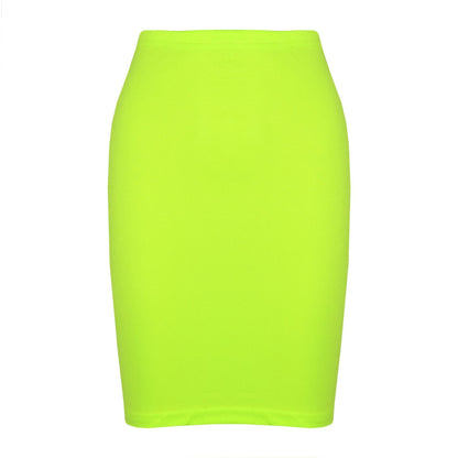 Kids Girls Plain Pencil Skirt Trendy Summer Clothing Sets Age 5-13 Years