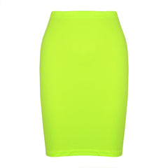 Kids Girls Plain Pencil Skirt Trendy Summer Clothing Sets Age 5-13 Years
