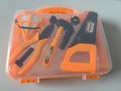 Kids Tool Set with Case Pretend Play Construction Tools DIY Kit for Boys Girls