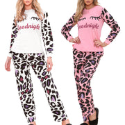 A2Z Ladies Cute 2 Piece Pyjama Set Loungewear Soft Cotton PJS Long Sleeve Top and Bottoms for Women Family Matching PJS Lounge wear - A2Z 4 Kids