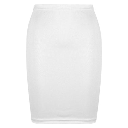 Kids Girls Plain Pencil Skirt Trendy Summer Clothing Sets Age 5-13 Years