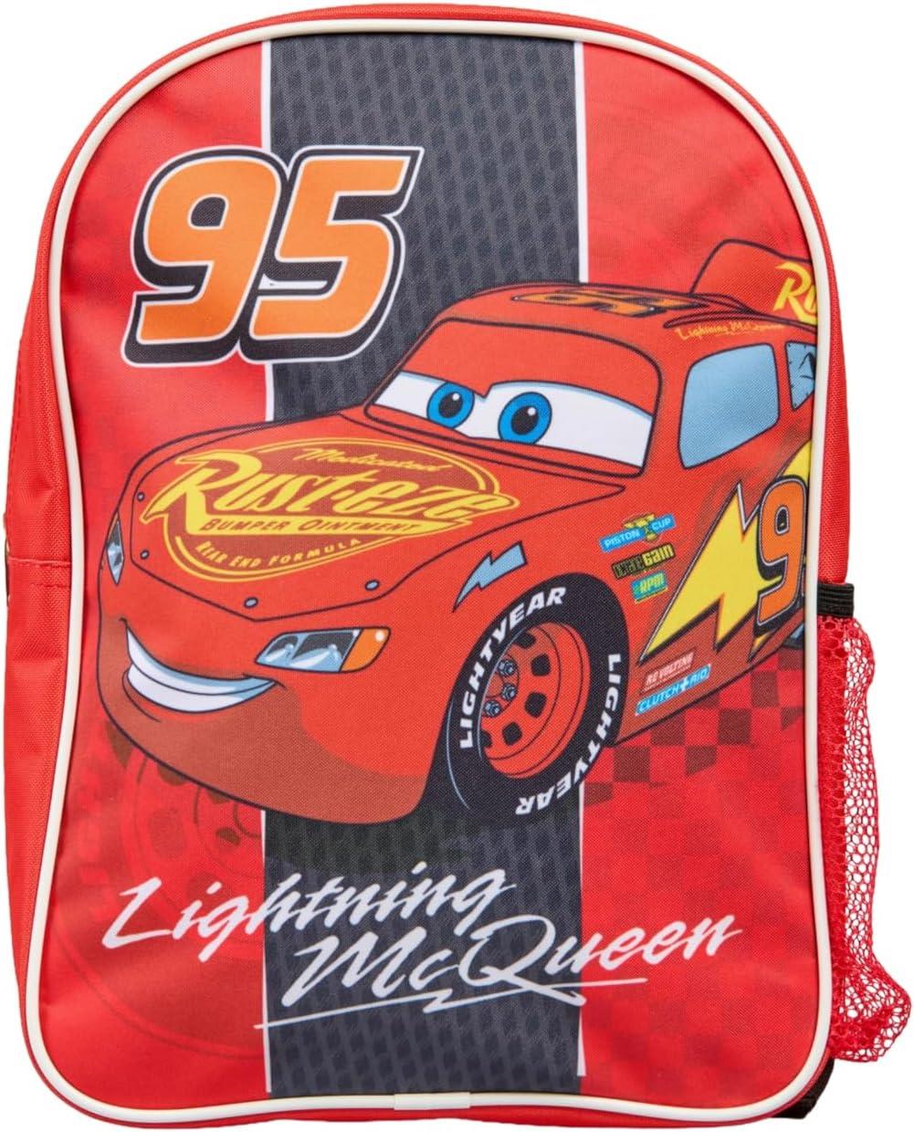Disney Pixar Cars Lightning McQueen Kids Backpack Official Licensed School Bag