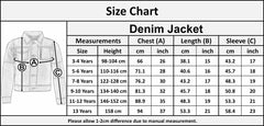 Kids New Fashion Denim Jacket Jeans Bomber Coat for Boys Age 3-13 Years