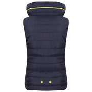 A2Z 4 Kids Kids Girls Boys Designer's Navy Sleeveless Hooded Padded Quilted Puffer Bubble Gilet Bodywarmer Jackets 5 6 7 8 9 10 11 12 13 Years