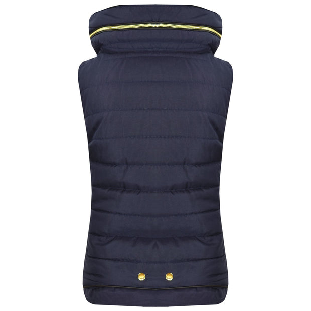 A2Z 4 Kids Kids Girls Boys Designer's Navy Sleeveless Hooded Padded Quilted Puffer Bubble Gilet Bodywarmer Jackets 5 6 7 8 9 10 11 12 13 Years