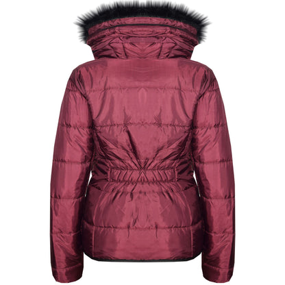 Kids  Girls Padded Puffer Quilted Coat Faux Fur Collar For  Girls Age 3-13 Years