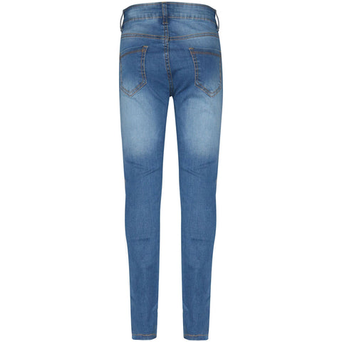 Girls Skinny Jeans Denim Pants Fit Trousers Jeans for Children Age 3-14 Years