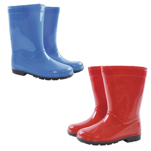 Kids Girls Anti-Skid Waterproof Rubber Wellies Lightweight Kids Wellington Boot