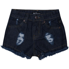 A2Z 4 Kids Girls Shorts Skinny Ripped Jeans Denim Stretch Short Casual�Half�Pant