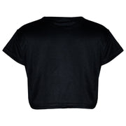 A2Z 4 Kids Girls Short Sleeves Crop Top Star Soft Feel Breathable Crop Top