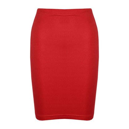 Kids Girls Plain Pencil Skirt Trendy Summer Clothing Sets Age 5-13 Years
