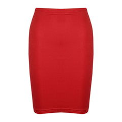 Kids Girls Plain Pencil Skirt Trendy Summer Clothing Sets Age 5-13 Years