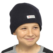 A2Z 4 Kids 3 Pack Hats Girls Boys Thinsulate Knit  Winter Thermal Warm Cozy Hats
