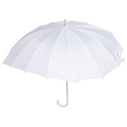 A2Z Ladies Wedding Bridal Umbrella Love Canopy Brolly J Shape Soft Grip Handle