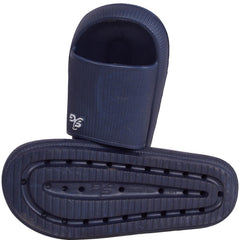 Mens Open Toe Slider Summer Beach Pool Slides Sandals Anti-Slip House Slippers