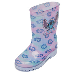 Kids Stitch Rubber Wellies Rain Boot Anti-Skid Rubber Welly Wellington Snow Boot