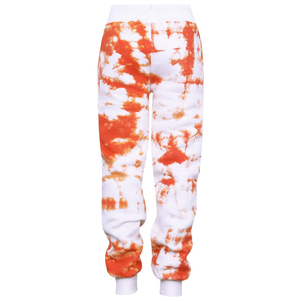 A2Z 4 Kids Girls Tracksuit Designer's Tie Dye Sassy Print Fleece Orange Hooded Crop Top Bottom Jogging Suit Joggers Age 5 6 7 8 9 10 11 12 13 Years