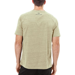 A2Z Mens Marl Round Neck T-Shirt HNL Projection Printed Short Sleeves T Shirt