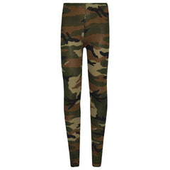 Girls Tops Kids Designer Over It 98 Camouflage Print Crop Top Legging Set 7-13Yr