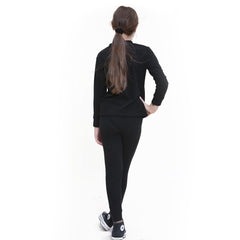 Kids Girls Ribbed Top & Bottom Tracksuit Lounge Wear Long Sleeves Outfit Set
