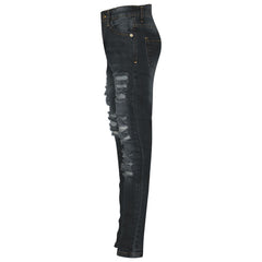 A2Z 4Kids Kids Ripped Jeans Comfort Stretch Jeans Cotton  Pants  Age 3-14 Years